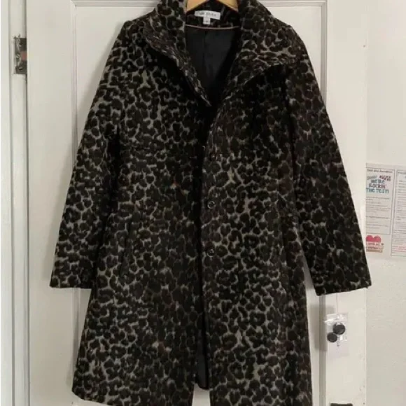 🐅🐆ZARA- LIKE tweed - wool blend dress coat🐆🐅 - Picture 2 of 4